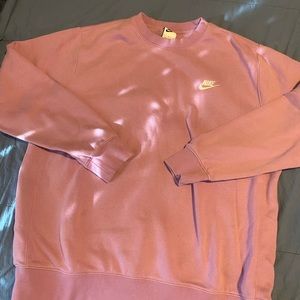 Nike Fleece Crewneck Pullover Sweatshirt